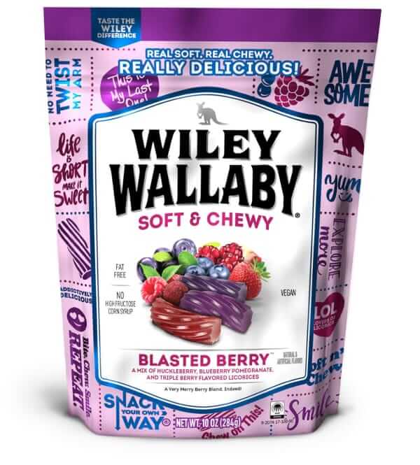 Wiley Wallaby licorice