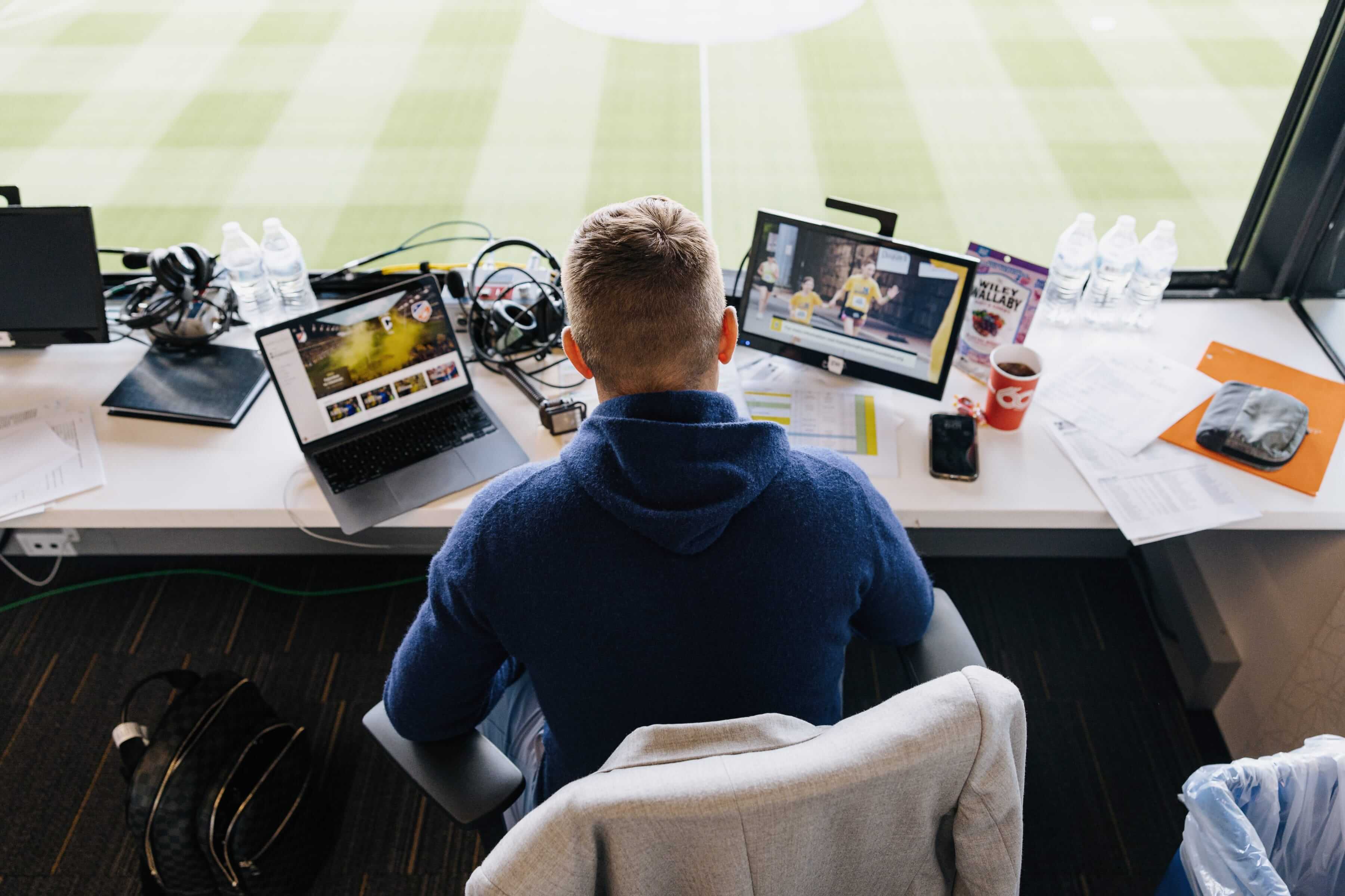 From the Desk of Taylor Twellman, Apple TV Sports Commentator Valet.