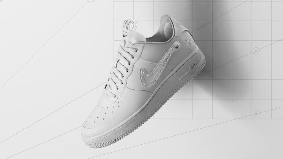 Nike Noise Cancelling Air Force 1 Low Top Sneaker