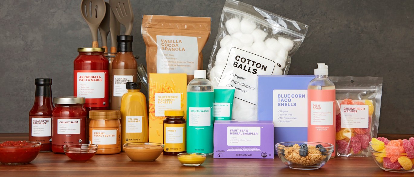 Affordable pantry staples from Brandless