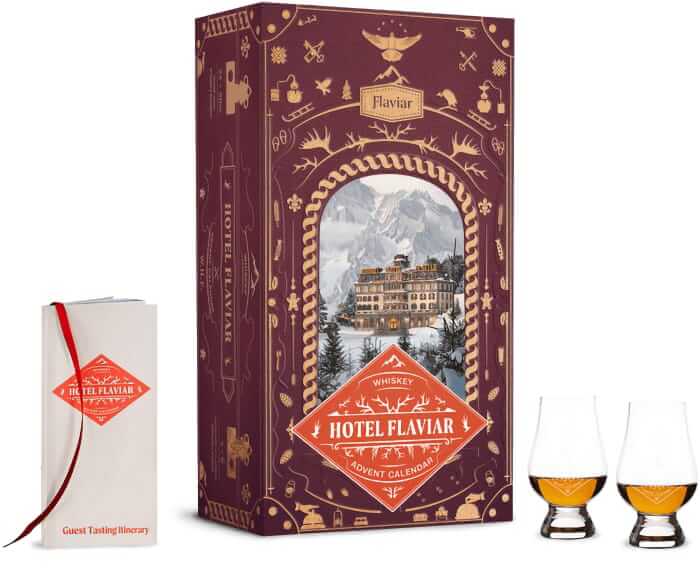 Flaviar wide world of whiskey advent calendar