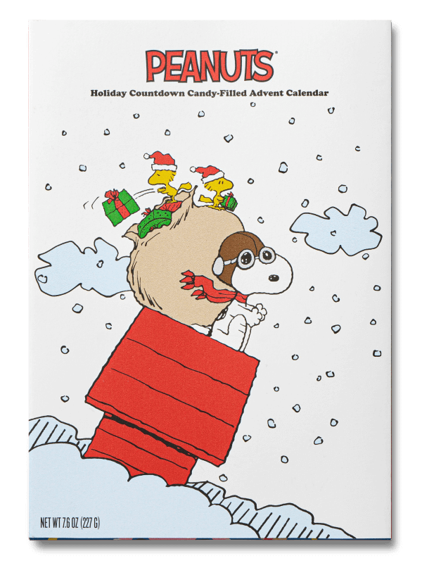 Peanuts Snoopy chocolates advent calendar
