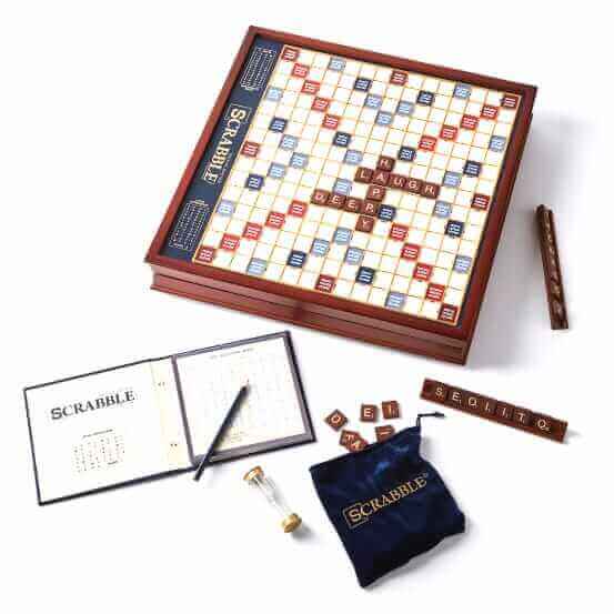 WS Game Co. Scrabble Deluxe Edition