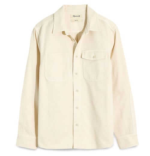 Madewell Garment-Dyed Workshirt