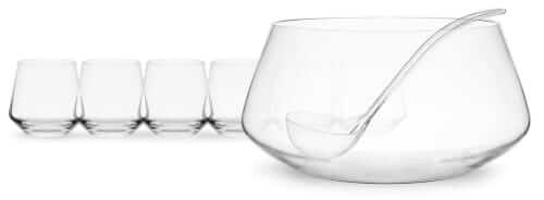 Mikasa Akimbo 8-Piece Punch Bowl Set