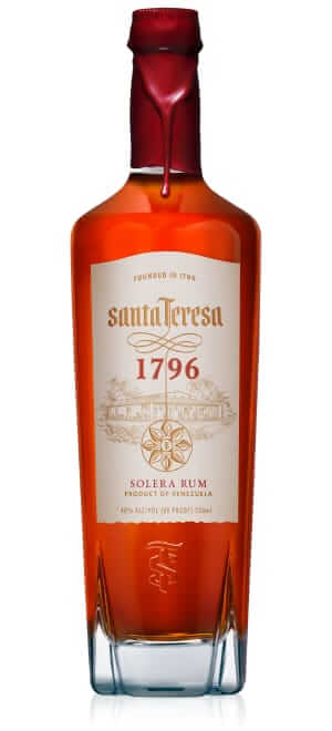 Santa Teresa 1796 Rum personalized bottle