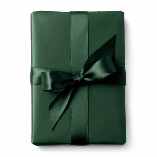 CB2 Matte green wrapping roll