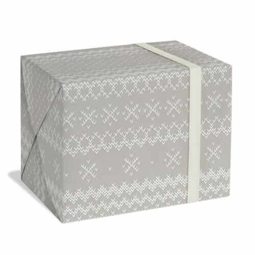 Minted Festive fair isle wrapping sheets