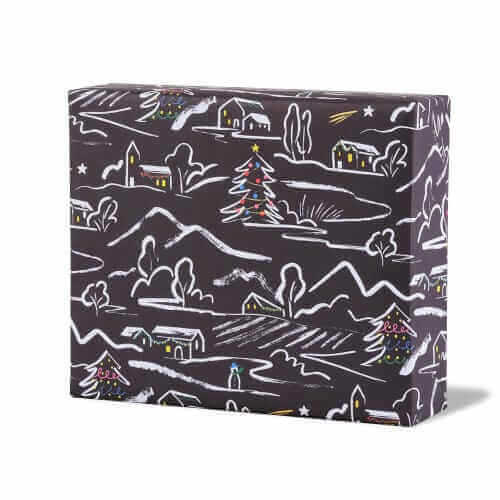 Wrap Winter landscape wrapping sheets