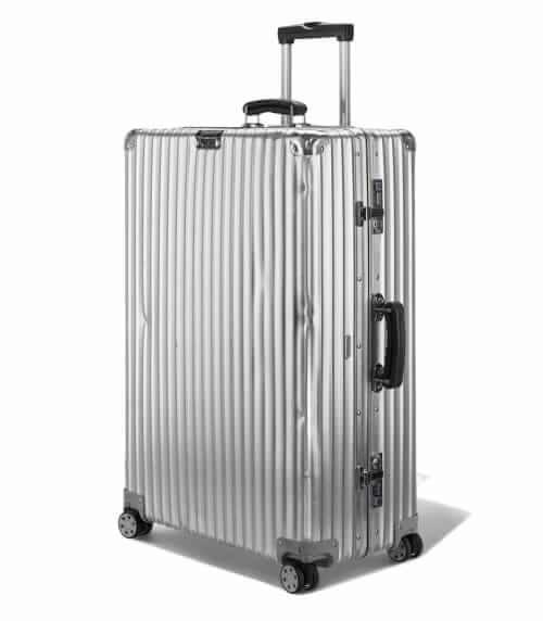 Rimowa re-crafted Topas aluminium suitcase
