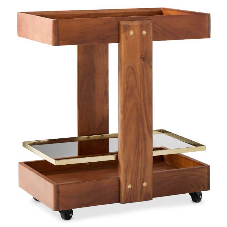 west elm bridger bar cart