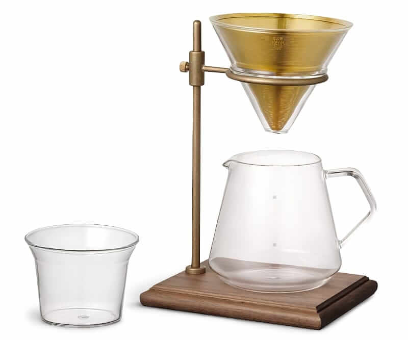 Kinto SCS-S02 pour-over coffee brewer stand set