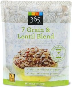 365 Everyday Value Pre-Cooked Grain and Lentil Blend