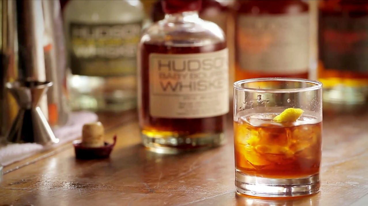 Maple Bourbon Smash cocktail recipe