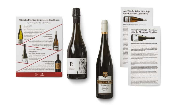 Wine Access Michelin starred bottles