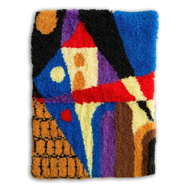 RetroCube Vintage mid-century tapestry