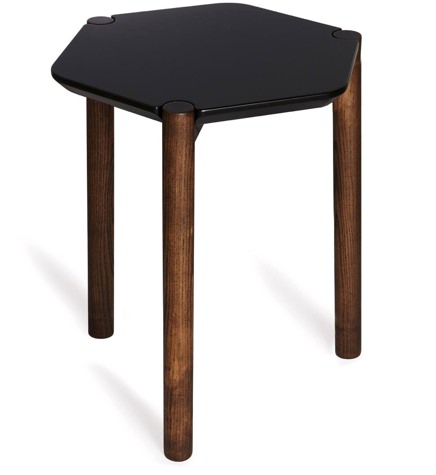 Umbra Luxy Walnut Side Table