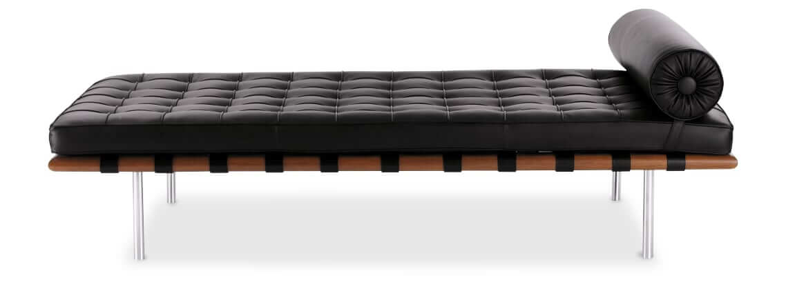 Barcelona daybed by Ludwig Mies van der Rohe