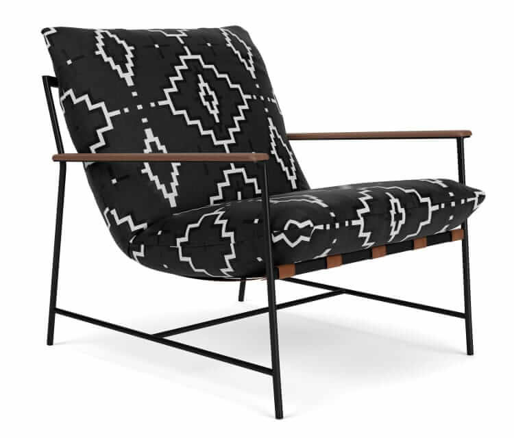 denver modern vail lounge chair