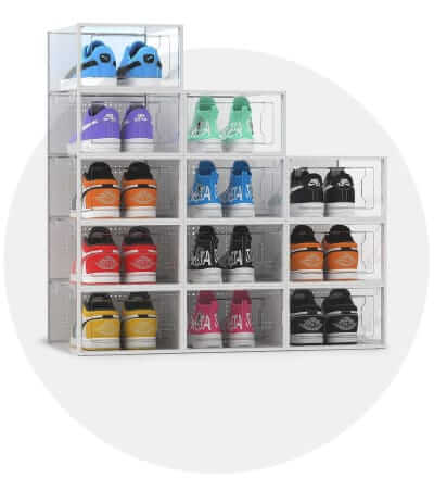 Ironclad Clear Stackable Boxes