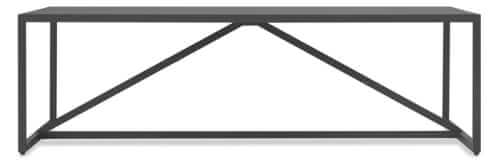 Blu Dot Strut lacquered steel coffee table