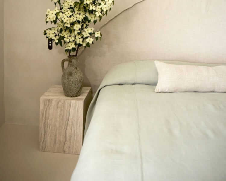 cultiver x colin king linen bed cover