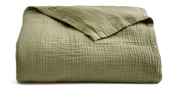 quince organic airy gauze blanket