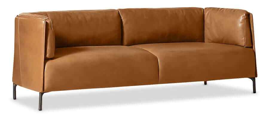 cb2 clarendon saddle sofa