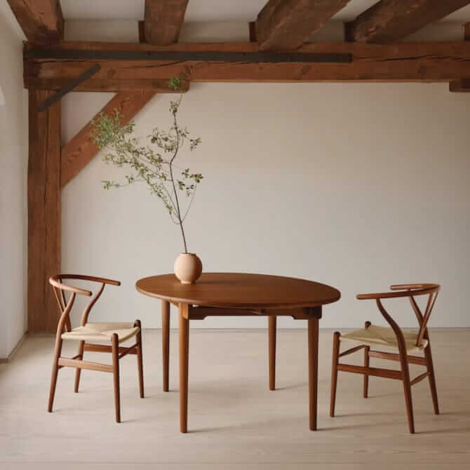 Carl Hensen & Son Walnut Wishbone Chair