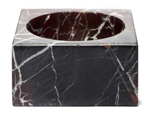Abask Marble block bowl