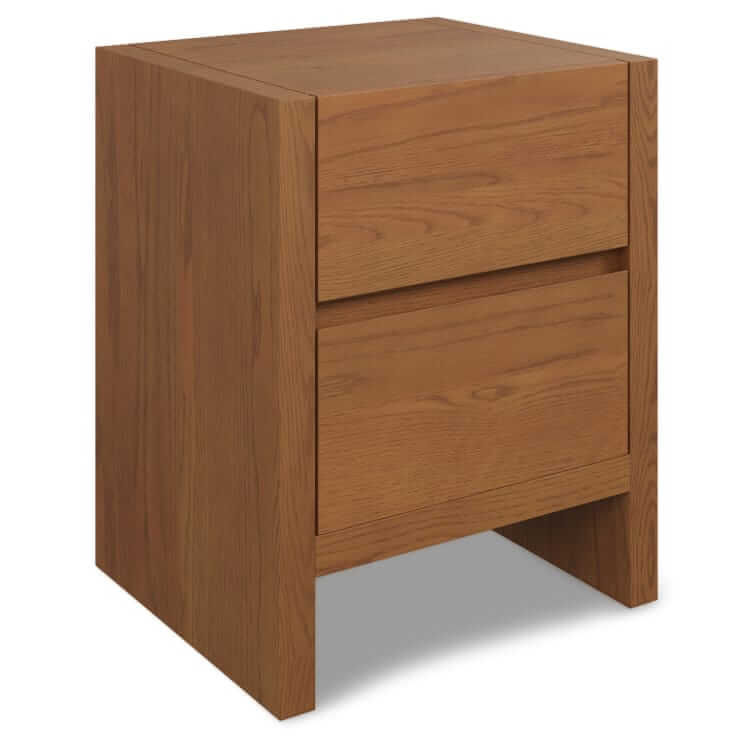 article leif smoked oak nightstand
