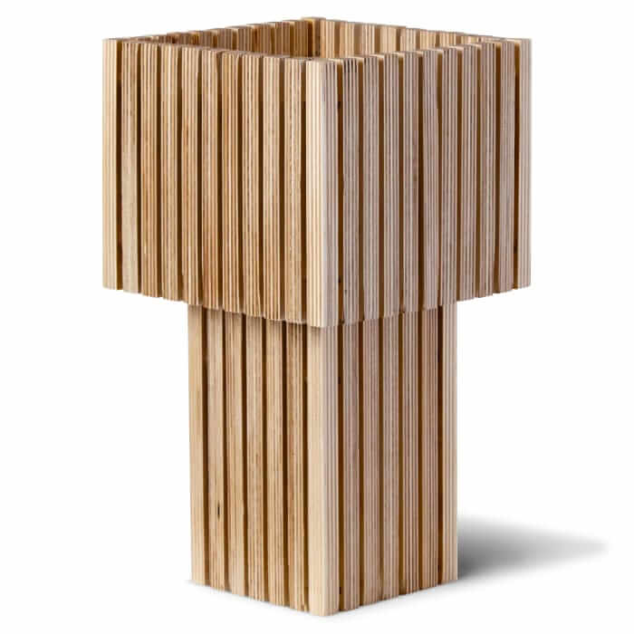Stamatios Parallilo plywood lamp