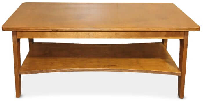 Vintage plywood coffee table