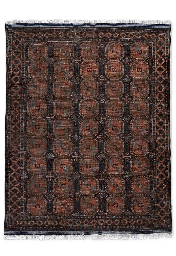 cb2 pascala hand-knotted rug