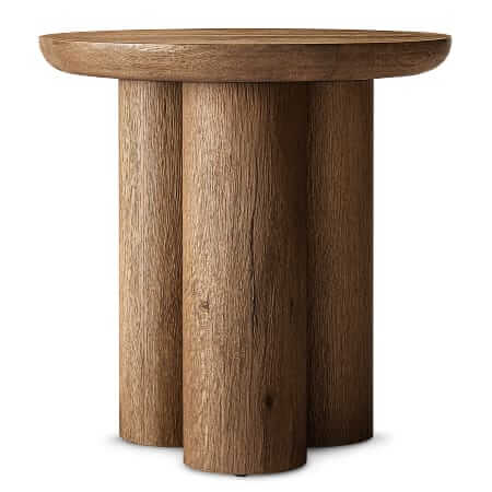 RH Wire-Brushed White Oak Oslo Table