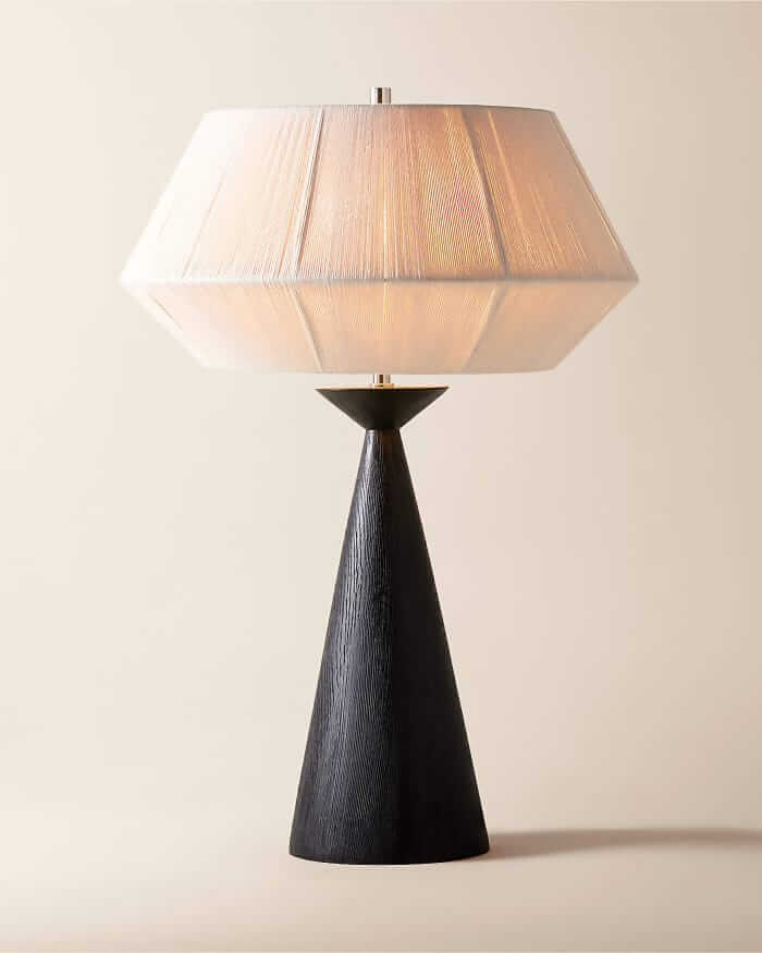 cb2 totora oak lamp