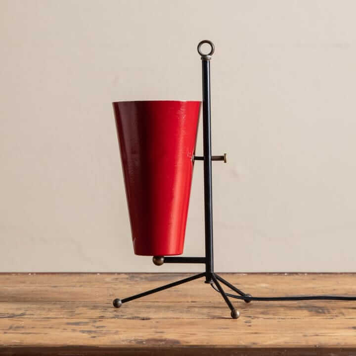 lone fox vintage italian torchiere lamp