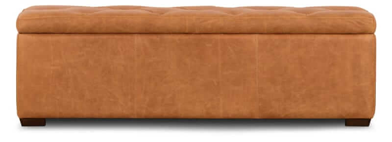 Poly & Bark Senja Leather Bench