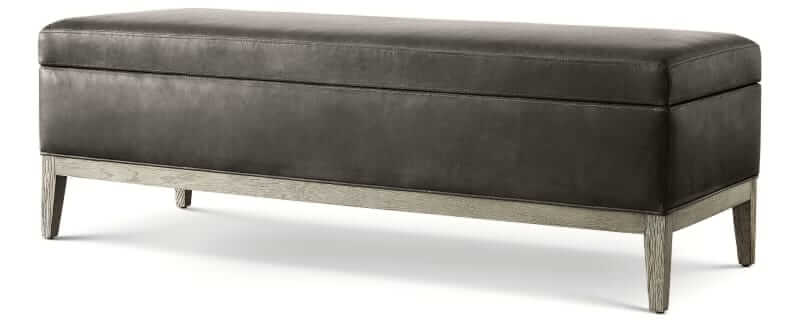 Rh top storage bench