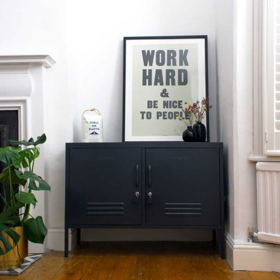 Mustard Made Steel locker cabinet