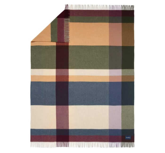 Brooklinen Check lambswool blanket