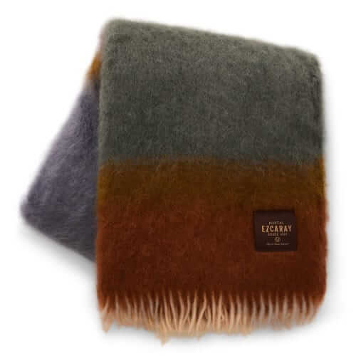 Ezcaray Mohair blend throw