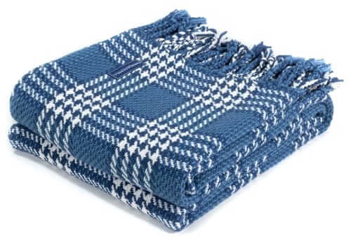 Faribault Mill Portland knit cotton throw
