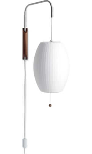 George Nelson Cigar wall lamp