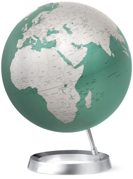 Design Within Reach Digitally-Mapped Aluminum Globe