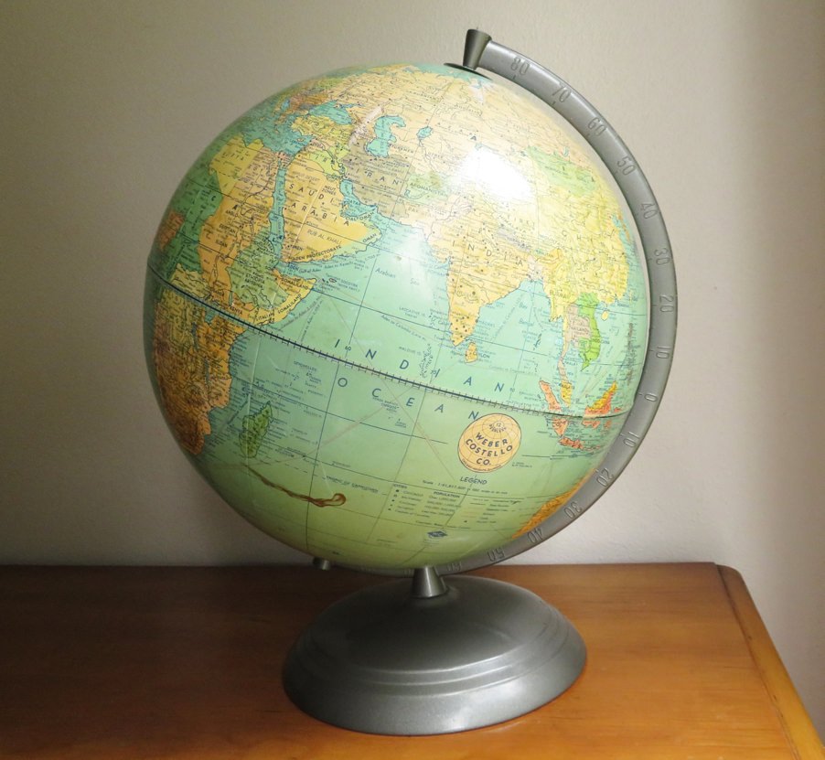 Weber Costello Midcentury Globe