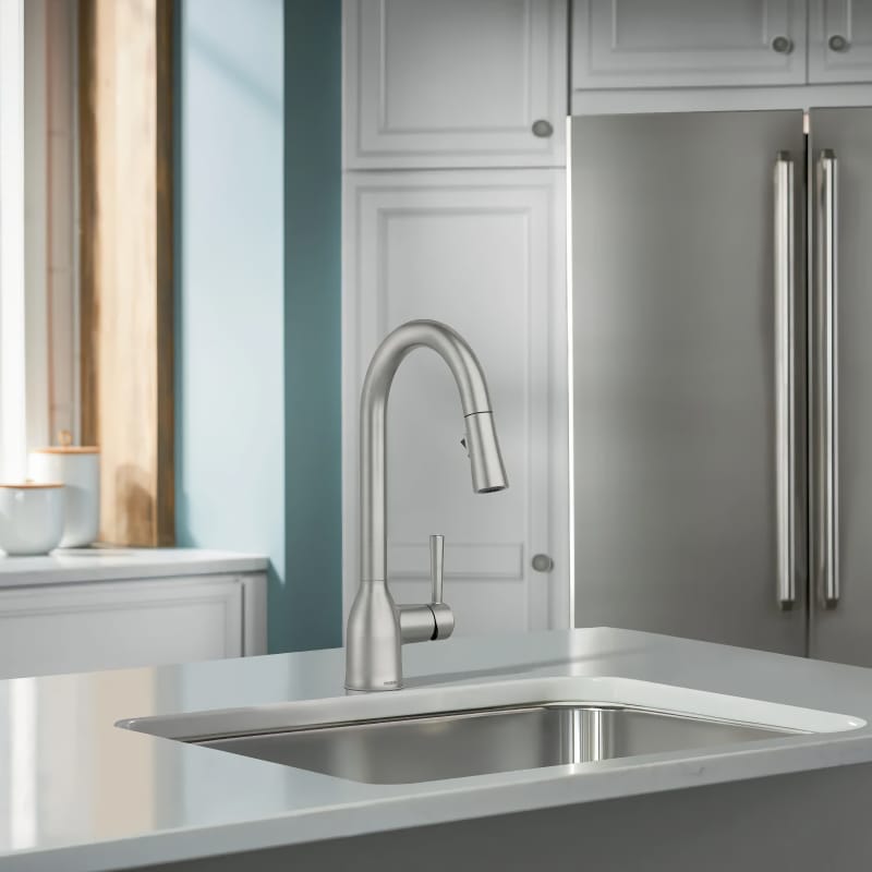 Moen Adler One-Handle High Arc Pulldown Kitchen Faucet