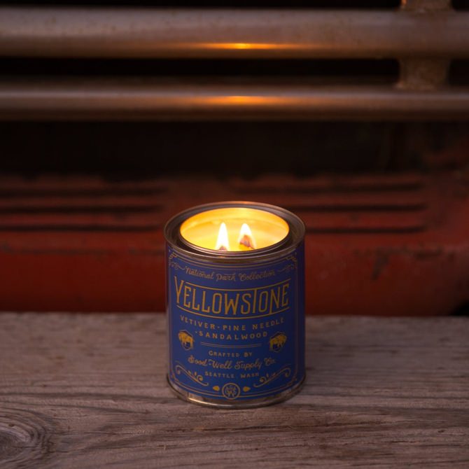 Good + Well Supply Co. Yellowstone National Parks Candle