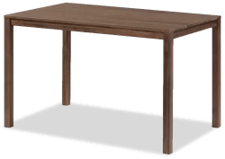 Akron Street Walnut Common Table