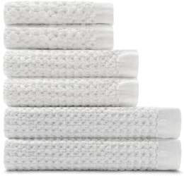 Onsen Waffle-Weave Cotton Towel Set